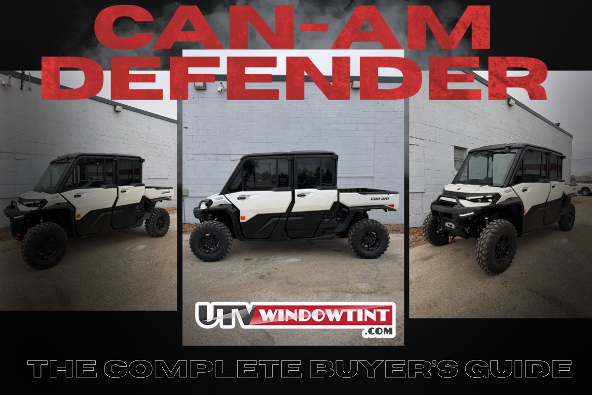 Can-Am Defender Window Tint: The Complete Buyer's Guide