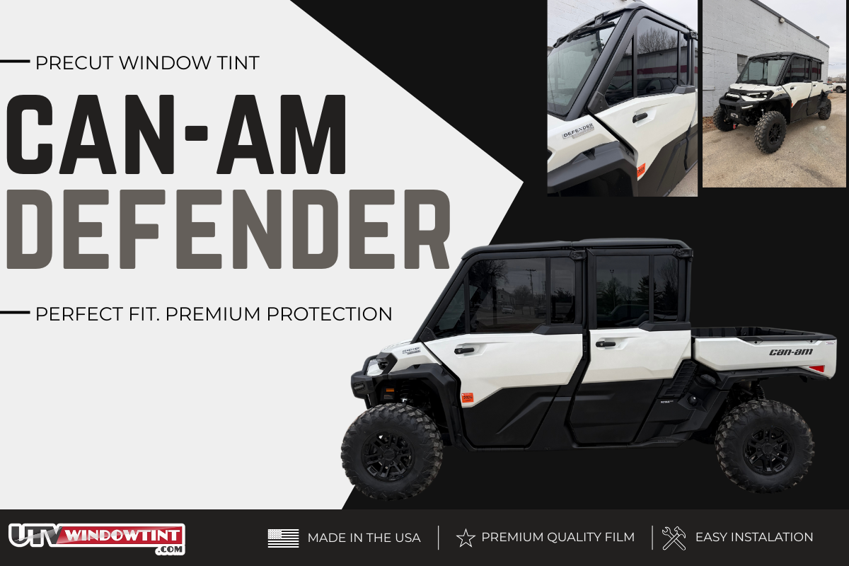 Can-Am Defender Window Tint