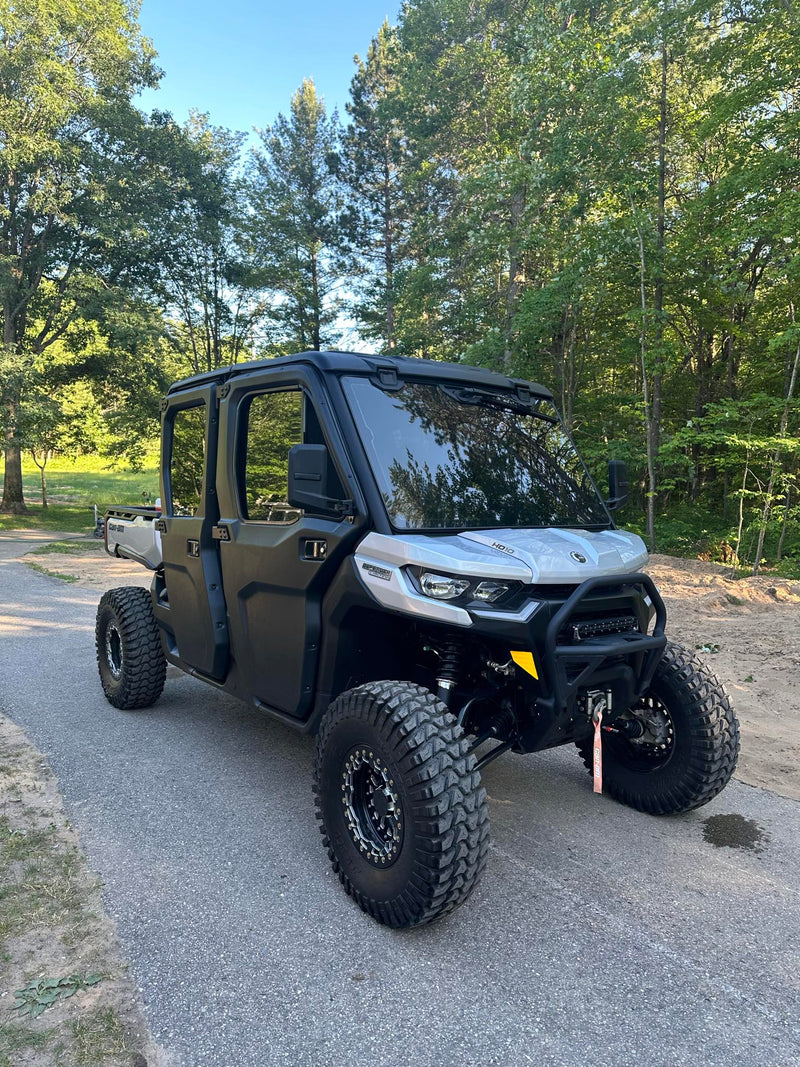 Can-Am Defender Crew 2020-2022 window tint — passenger side view