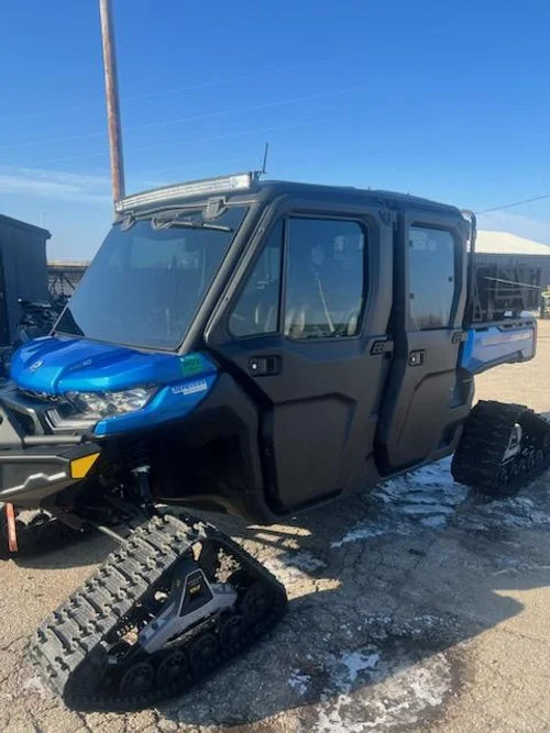 Can-Am Defender windshield tint shade options — 20% 35% 50% VLT