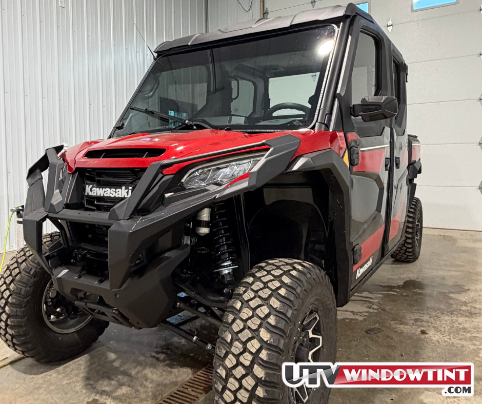 Kawasaki Ridge Windshield Banner