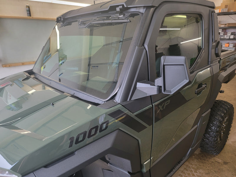 Polaris Xpedition XP window tint installed — passenger side view