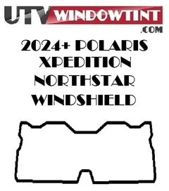 UTV window tint shade options for Polaris Xpedition ADV5 — 5% to 70%