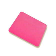 Pink soft squeegee for UTV window tint installation — streak-free tool