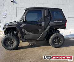 Polaris Xpedition ADV window tint installed — 2024+ 2-door + bed cap