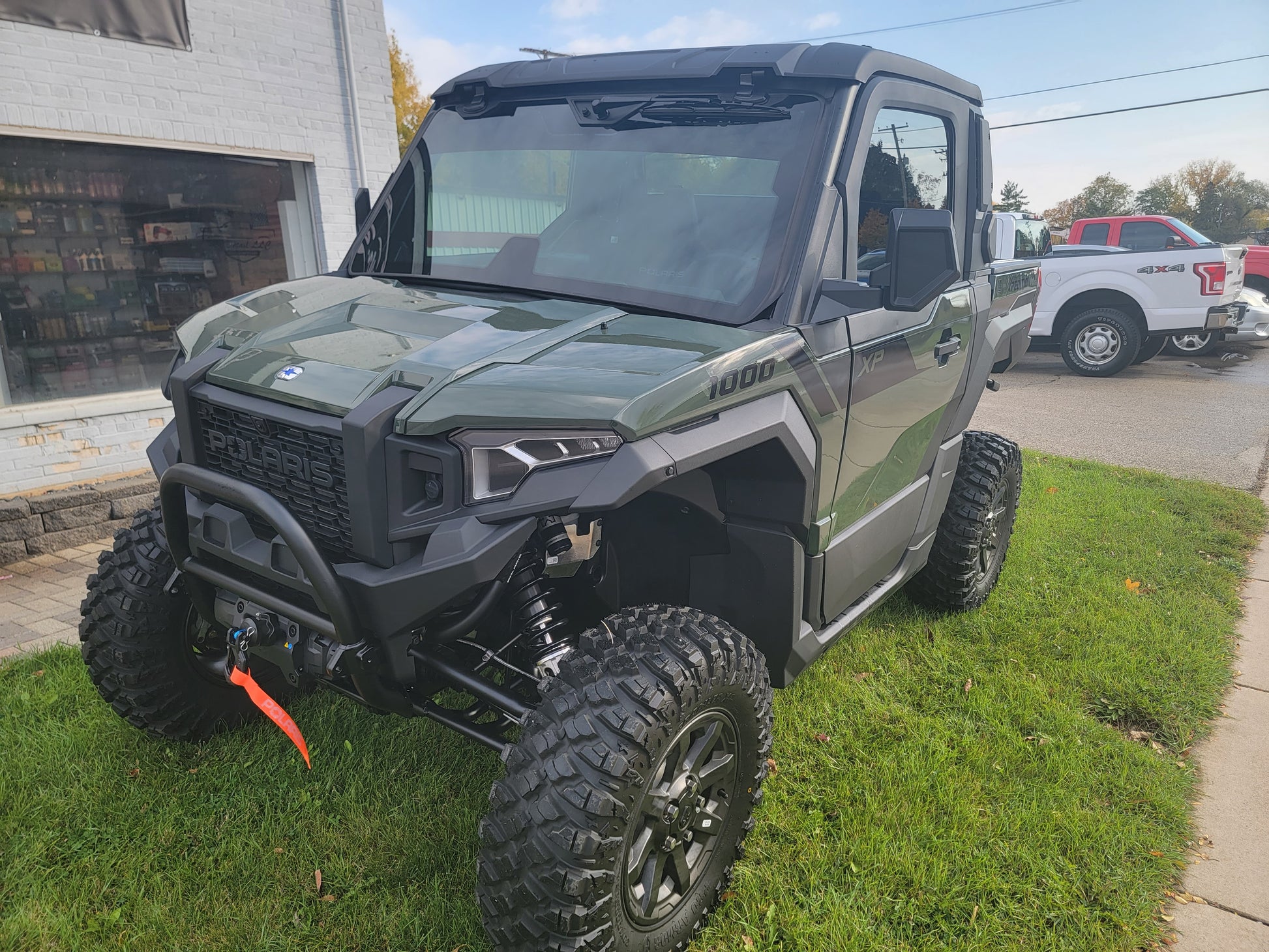 Polaris Xpedition XP window tint installed — 2024+ 2-door UTV main shot