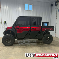 CFMOTO U10XL window tint installed — 4-door UTV main shot