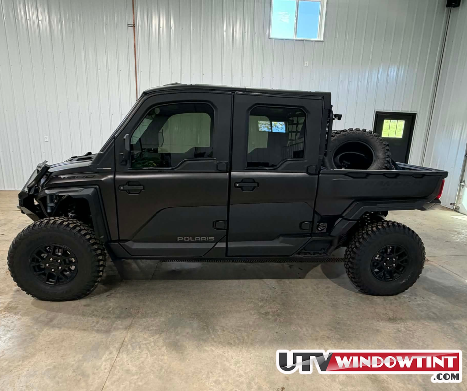 Polaris Ranger 1500 XD Crew (4 Door, 2024-Current) Window Tint Kit